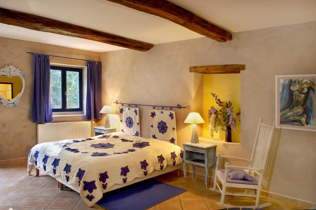 Maison D'Hotes Les Fougeres Mirmande Buitenkant foto